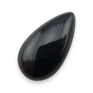 Czarny turmalin kaboszon 28x15 mm nr 441