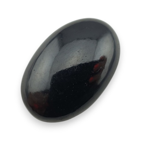 Black tourmaline cabochon 28x18 mm no 395