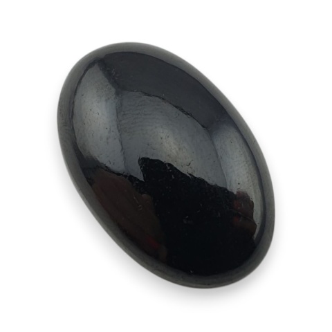 Black tourmaline cabochon 28x18 mm no 395