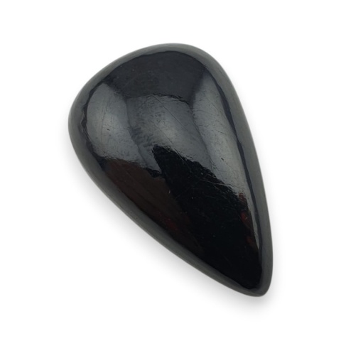 Czarny turmalin kaboszon 28x18 mm nr 412
