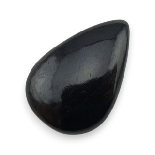 Czarny turmalin kaboszon 28x19 mm nr 372