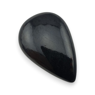 Czarny turmalin kaboszon 28x19 mm nr 372