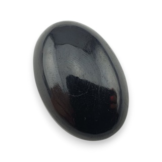 Czarny turmalin kaboszon 28x19 mm nr 415