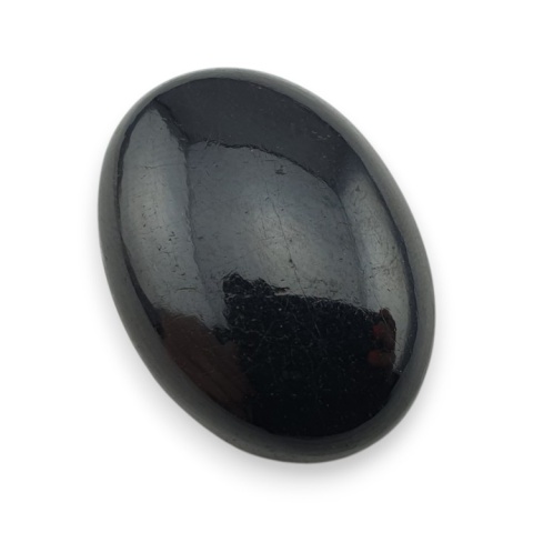 Black tourmaline cabochon 28x20 mm no 302