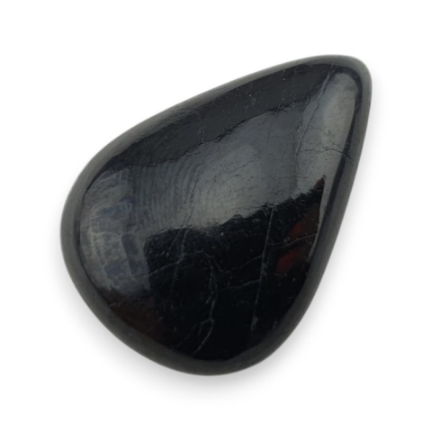 Czarny turmalin kaboszon 28x20 mm nr 376