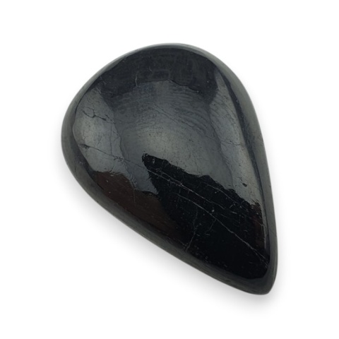 Czarny turmalin kaboszon 28x20 mm nr 376