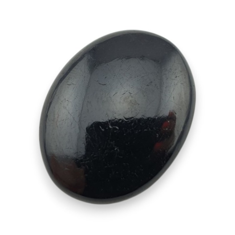 Czarny turmalin kaboszon 28x22 mm nr 367