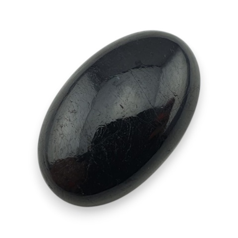 Czarny turmalin kaboszon 29x18 mm nr 350