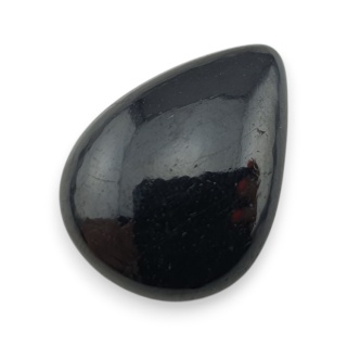 Czarny turmalin kaboszon 29x21 mm nr 295