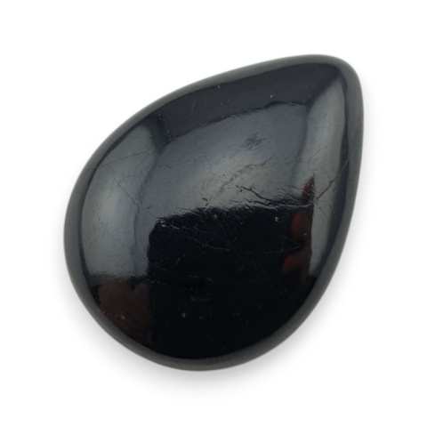 Black tourmaline cabochon 29x21 mm no 311