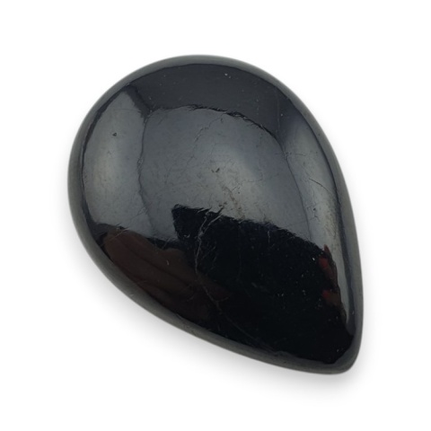 Black tourmaline cabochon 29x21 mm no 311