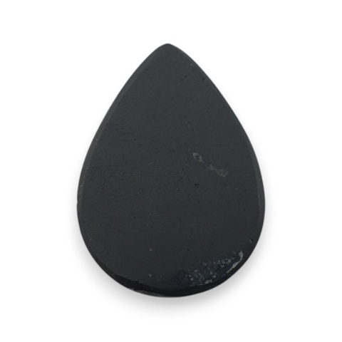Black tourmaline cabochon 29x21 mm no 311