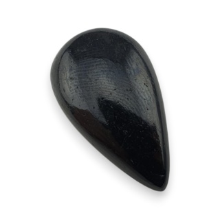 Czarny turmalin kaboszon 30x17 mm nr 411