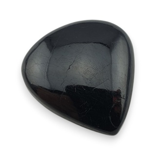 Czarny turmalin kaboszon 30x28 mm nr 382