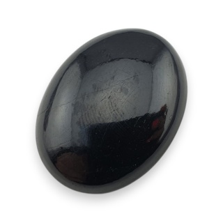 Czarny turmalin kaboszon 31x24 mm nr 384