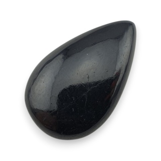 Czarny turmalin kaboszon 33x20 mm nr 377