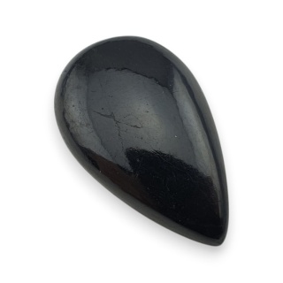 Czarny turmalin kaboszon 33x20 mm nr 377