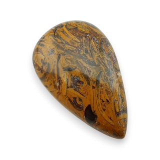Jaspis mariam kaboszon 24x15 mm nr 112