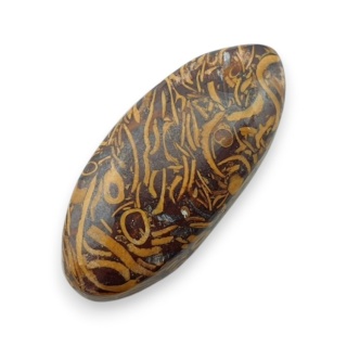 Jaspis mariam kaboszon 26x12 mm nr 113