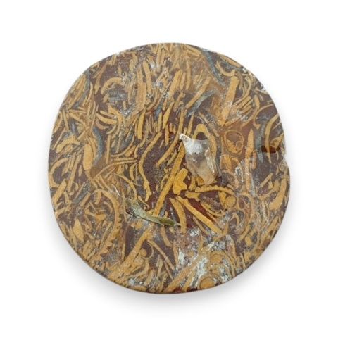 Jaspis mariam kaboszon 27x26 mm nr 100