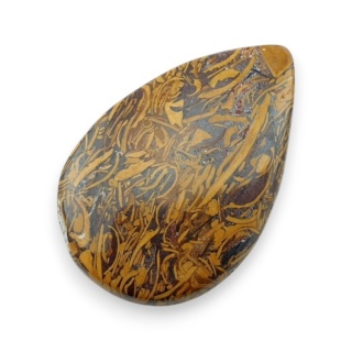 Jaspis mariam kaboszon 31x20 mm nr 95