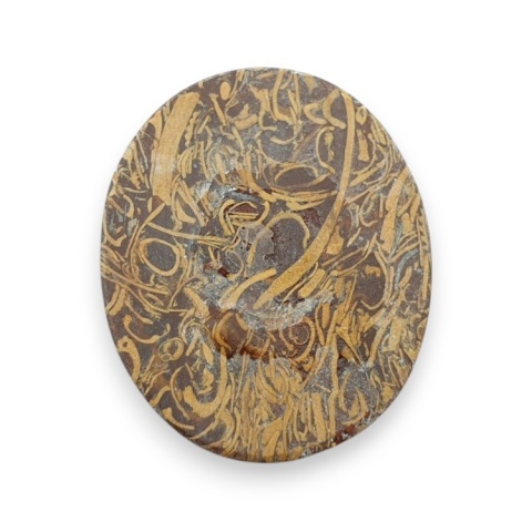 Jaspis mariam kaboszon 36x29 mm nr 106