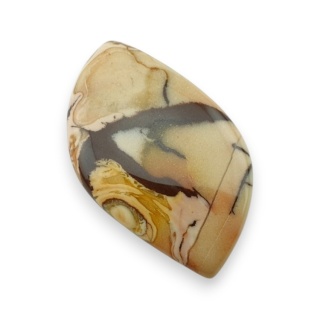 Jaspis cappuccinpo kaboszon 37x22 mm nr 18