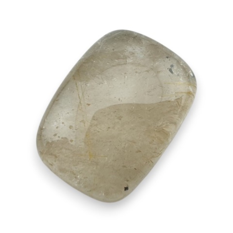 Quartz with rutile cabochon 22x16 mm no 72