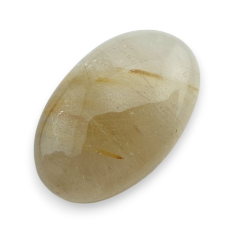 Quartz with rutile cabochon 23x14 mm no 58 Quartz with rutile cabochon 23x14 mm no 58