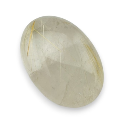 Quartz with rutile cabochon 24x17 mm no 74 Quartz with rutile cabochon 24x17 mm no 74