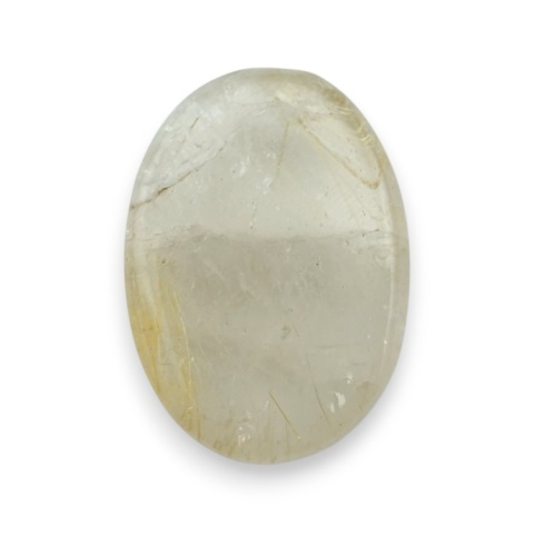 Quartz with rutile cabochon 24x17 mm no 74 Quartz with rutile cabochon 24x17 mm no 74