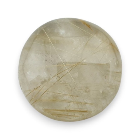 Quartz with rutile cabochon fi 21x mm no 55 Quartz with rutile cabochon fi 21x mm no 55