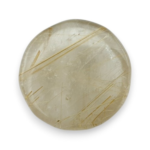 Quartz with rutile cabochon fi 21x mm no 55 Quartz with rutile cabochon fi 21x mm no 55