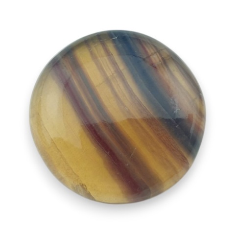 Fluorite cabochon fi 24x mm no 41 Fluorite cabochon fi 24x mm no 41