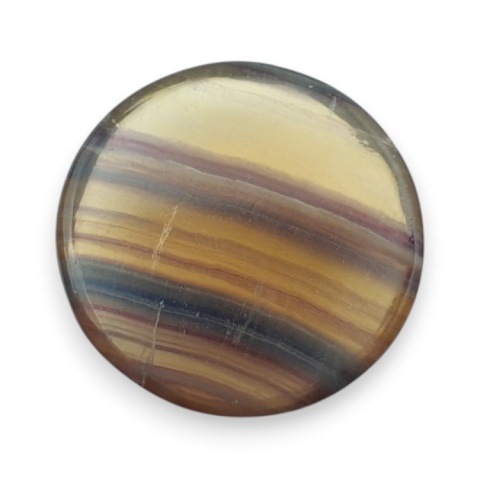 Fluorite cabochon fi 24x mm no 41 Fluorite cabochon fi 24x mm no 41