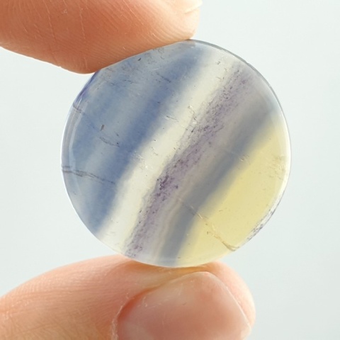 Fluorite cabochon fi 24x mm no 56
