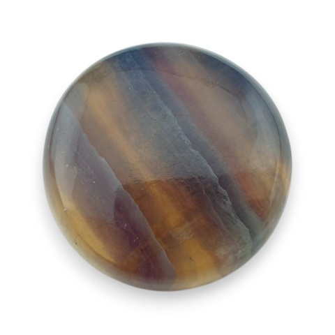 Fluorite cabochon fi 28x mm no 43