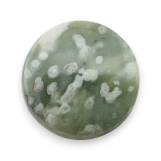 Jadeit peace kaboszon fi 18 mm nr 36