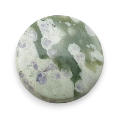 Peace jade cabochon fi 21x mm no 30