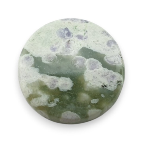 Peace jade cabochon fi 21x mm no 30