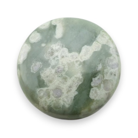 Peace jade cabochon fi 22x mm no 19