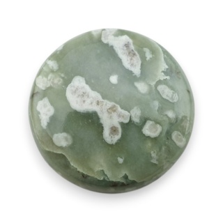 Jadeit peace kaboszon fi 22 mm nr 21
