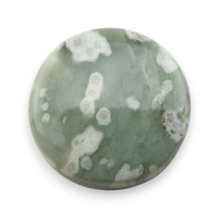 Jadeit peace kaboszon fi 22 mm nr 22