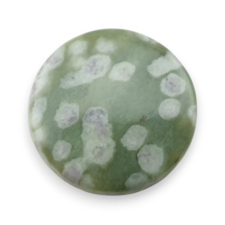 Jadeit peace kaboszon fi 22 mm nr 8