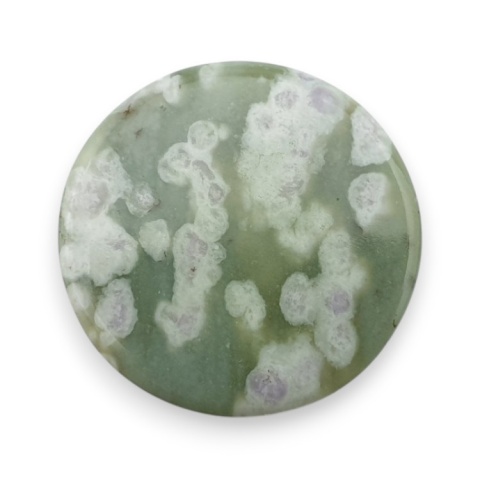 Peace jade cabochon fi 24x mm no 13