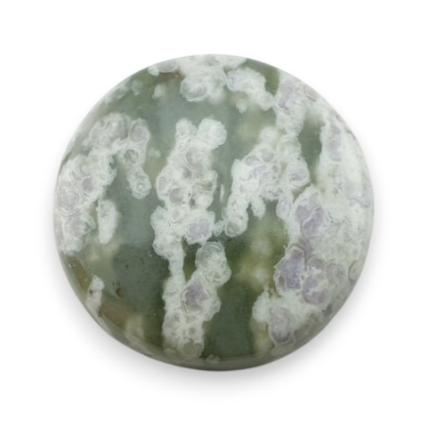 Jadeit peace kaboszon fi 24 mm nr 2