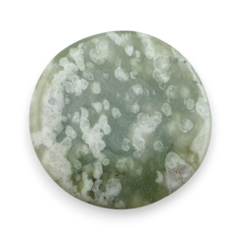 Jadeit peace kaboszon fi 24 mm nr 2