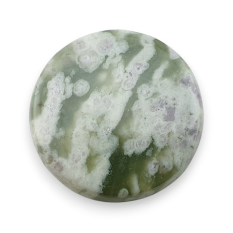 Jadeit peace kaboszon fi 27 mm nr 4