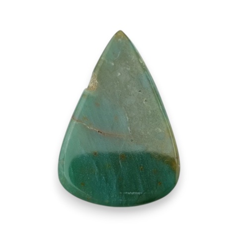 Green prase jasper cabochon 26x17 mm no 112