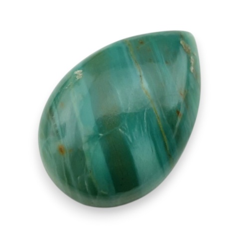 Green prase jasper cabochon 26x18 mm no 92